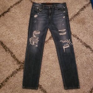 Joe's Jeans Loose Boyfriend Straight Distressed